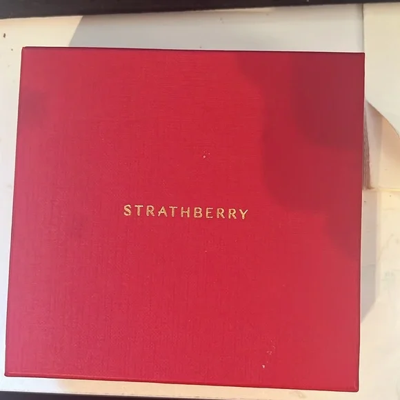 Strathberry small wallet Melville Red - Picture 11 of 12